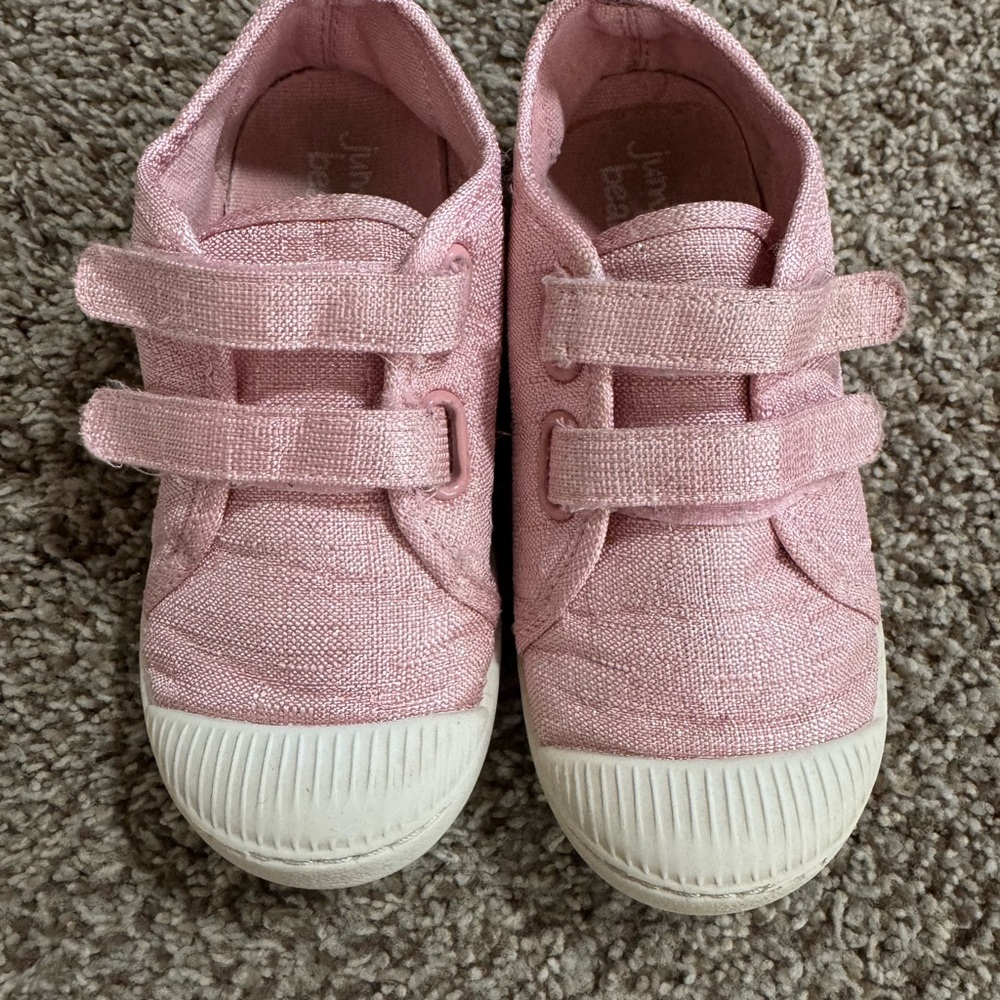 Jumping Beans Pink Sneakers with Velcro